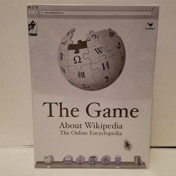 Wikipedia The Game About EVERYTHING Board Game | NIB | Plastic Wrapped🆕 - Picture 1 of 4